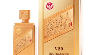 金砖人V20珍藏版：千年窖池酿就的品质纯粮浓香白酒
